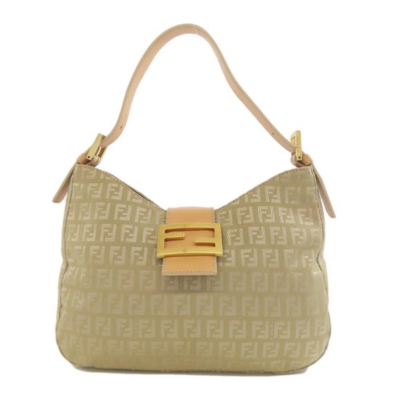 FENDI Cream Zucca Bag - Picture 1 of 11